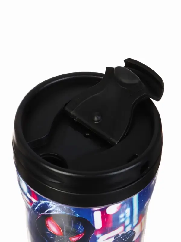 Термостакан детский со вставкой «Человек паук, город», 250 мл Термостакан детский со вставкой «Человек паук, город», 250 мл