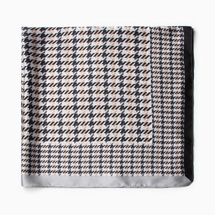 Платок женский MINAKU 70*70 см, черный Платок женский MINAKU 70*70 см, черный