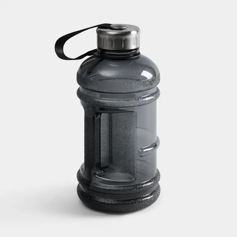 Спортивная бутылка Practice, черная Спортивная бутылка Practice, черная