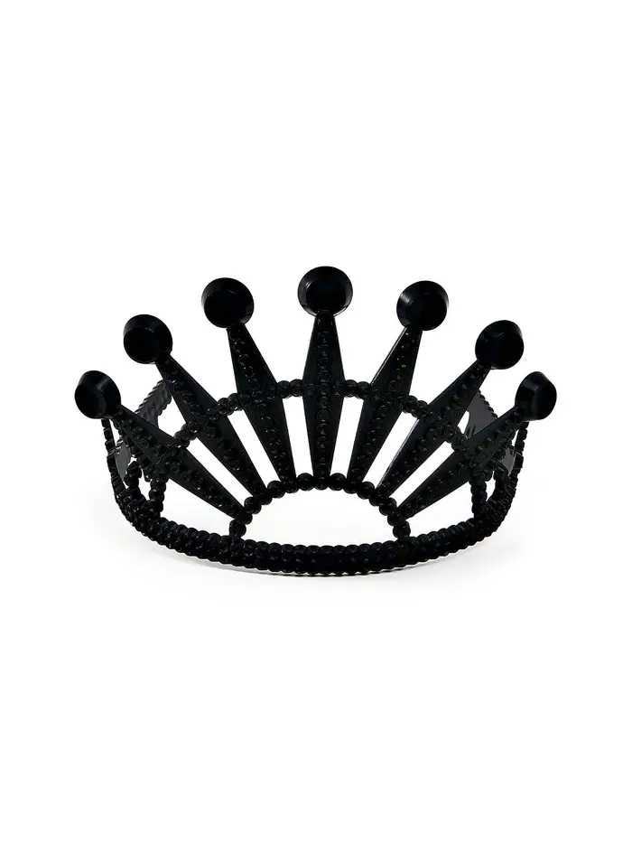 Корона пластиковая "Чёрный лебедь" Корона пластиковая "Чёрный лебедь"