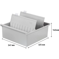 Картотека для карточек А4 на 1300шт HAN открытая '954/0-11