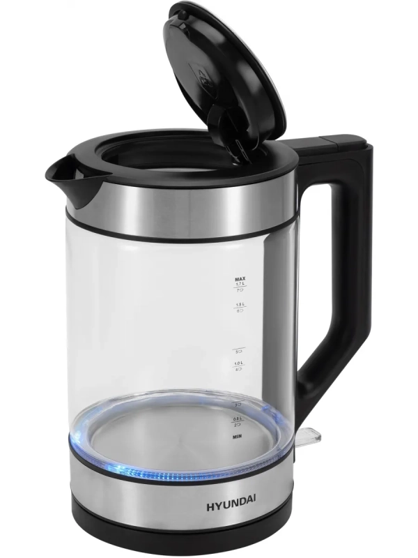 Чайник HYK-G3509 1,7л 2200Вт черный (стекло) Чайник HYK-G3509 1,7л 2200Вт черный (стекло)