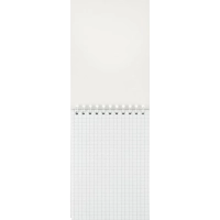 Блокнот А6 60л Attache Градиент Синий клетка, 65г, греб, УФ-лак