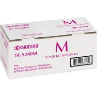 Тонер-картридж Kyocera TK-5240M пурп. для ECOSYS M5526