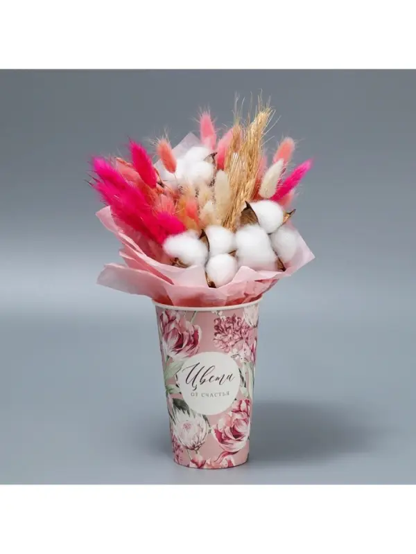 Стакан для цветов «Цветы», 350 мл Стакан для цветов «Цветы», 350 мл