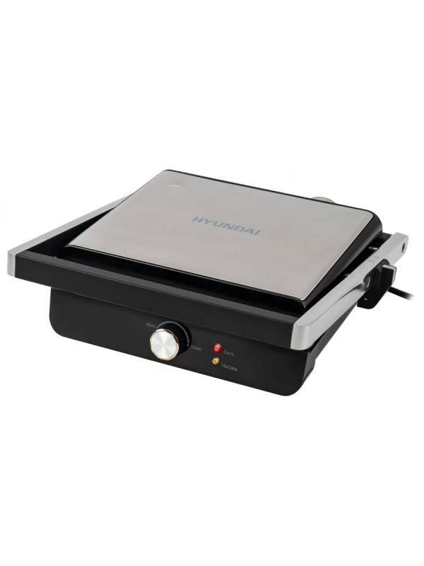 Электрогриль HYG-1043 1800Вт черный, серебристый Электрогриль HYG-1043 1800Вт черный, серебристый