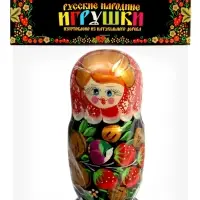 Матрёшка 5 в 1, расписная, МИКС