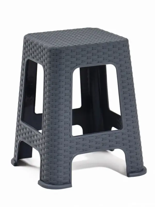 Табурет "Ротанг" h45 см (серый)