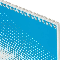 Блокнот А4,40л,клетка,метал.гребень,цв.обложка Forma