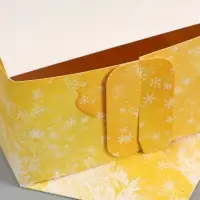 Коробка-конфета, подарочная, самосборная &laquo;Подарок&raquo;, 14&times;22&times;8 см