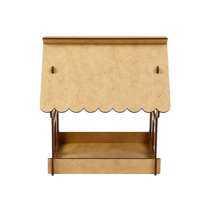 Кормушка - конструктор из ХДФ для птиц &laquo;Домик&raquo;, своими руками, 17&times;13&times;19.5 см, Greengo