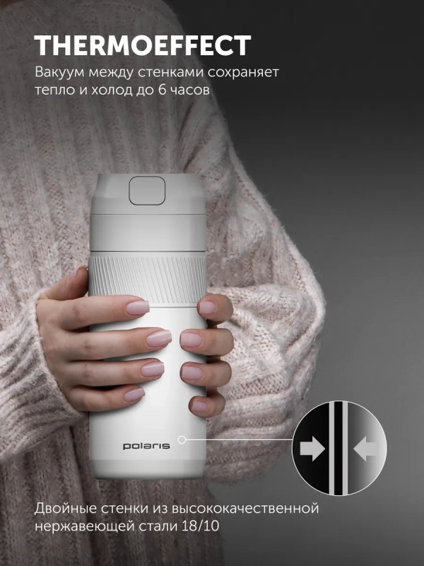 Термокружка Vita автомобильная 520 мл