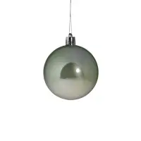 Ёлочные игрушки &laquo;Чары волшебства&raquo;, шары новогодние, d=5.5 см, набор 6 шт., зелёный