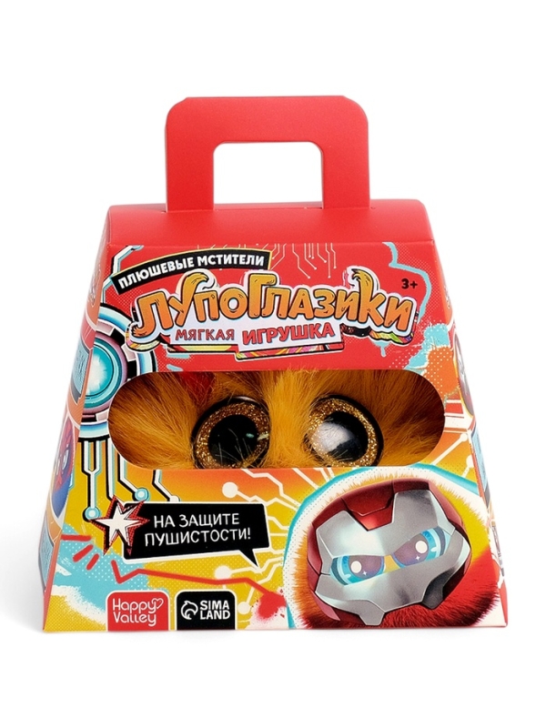 Мягкая игрушка «Лупоглазики. Плюшевые мстители: Броне-пух» Мягкая игрушка «Лупоглазики. Плюшевые мстители: Броне-пух»