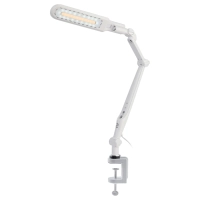 Светильник настольный  ЭРА NLED-496-12W-W светодиодный на струбцине, белый
