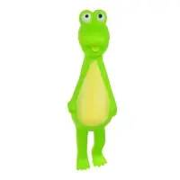 VETTA Игрушка для домашних животных, ПВХ, 23х6,5 см, лягушка