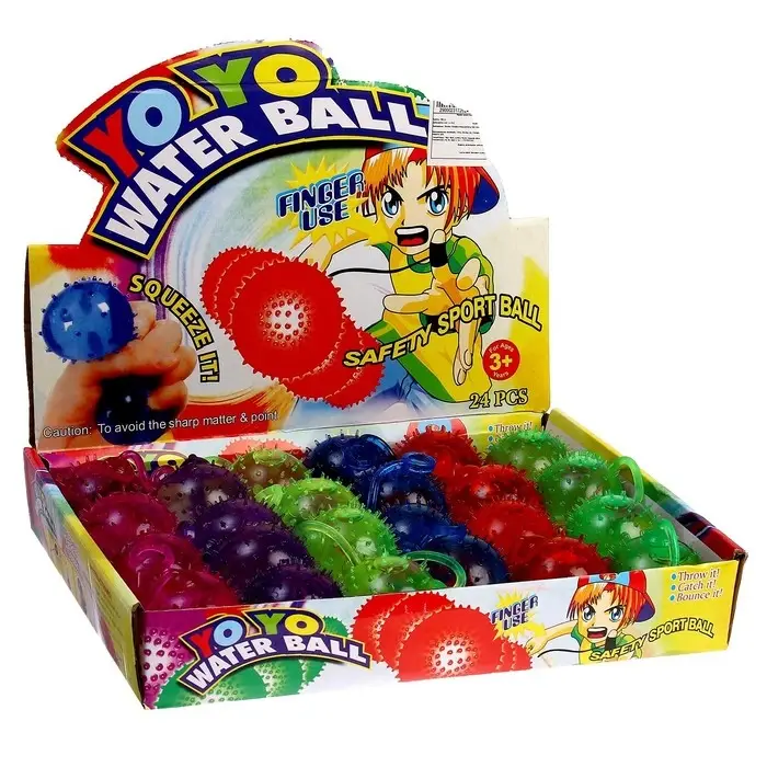 Антистресс игрушка «Булава», мялка с водой, внутри игрушка, МИКС Антистресс игрушка «Булава», мялка с водой, внутри игрушка, МИКС