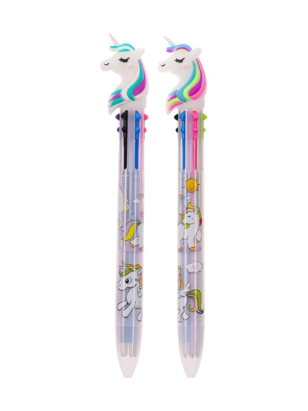 Ручка шариковая, автоматическая, 3-х цветная, корпус МИКС Ручка шариковая, автоматическая, 3-х цветная, корпус МИКС