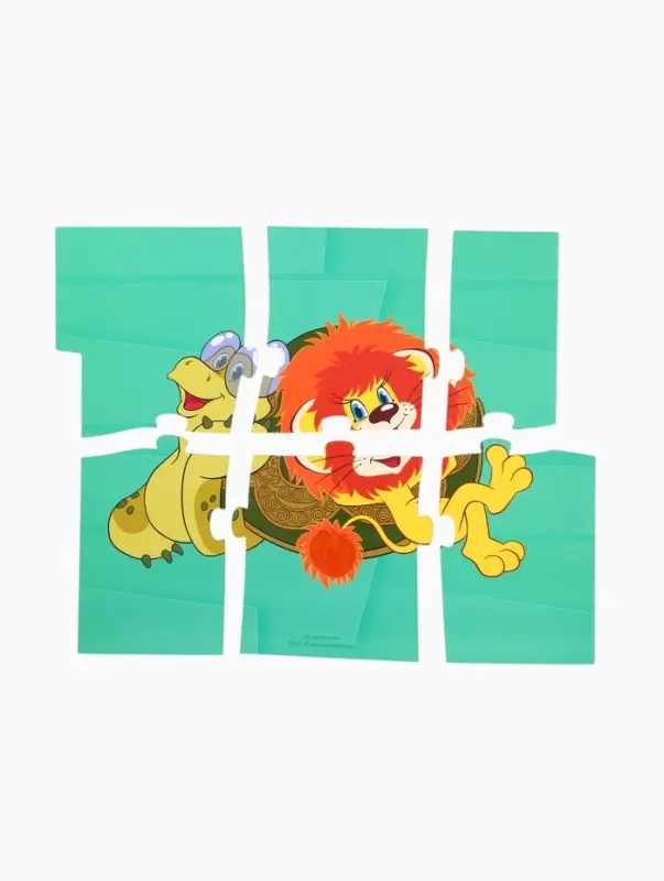 Макси - пазлы с тактильными вставками &laquo;Лучшие друзья&raquo;, 24 детали, Союзмультфильм