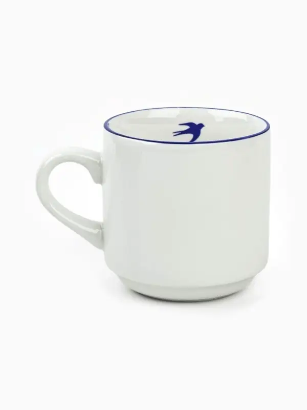 Кружка чайная керамическая &laquo;Ласточка&raquo;, 300 мл, ручная работа