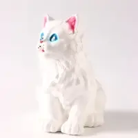 Копилка для денег &laquo;Котенок большой&raquo; 20 см, белая