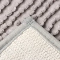 Коврик для ванной &laquo;Этель. Букли&raquo;, 38&times;58 см, серый