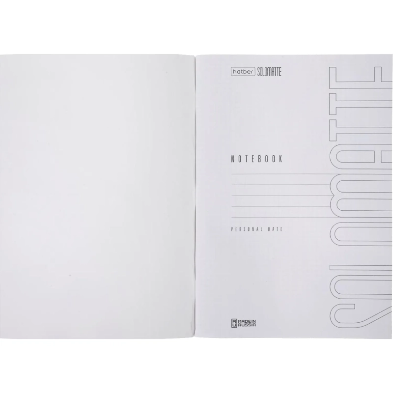 Тетрадь 96л А4ф клетка,скоба,мел.карт,чер.тит.л-СОЛО-Черный бархат,092910
