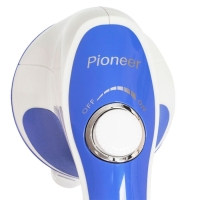 Массажёр Pioneer PMH-020, 3 насадки, 240 В, синий