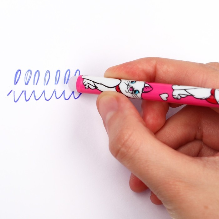 Ручка пиши-стирай, 2 штуки, Коты Аристократы Ручка пиши-стирай, 2 штуки, Коты Аристократы