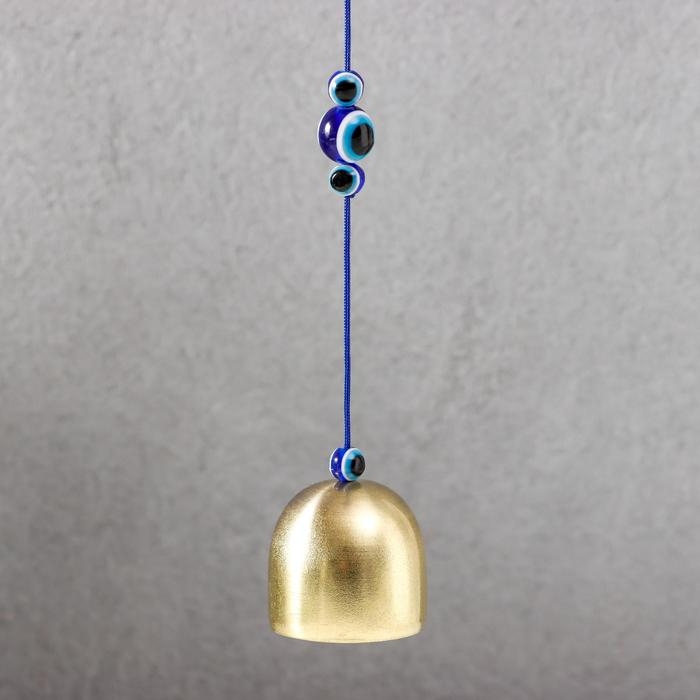 Музыка ветра металл "От сглаза" 6 колокольчиков 45х7,5х7,5 см