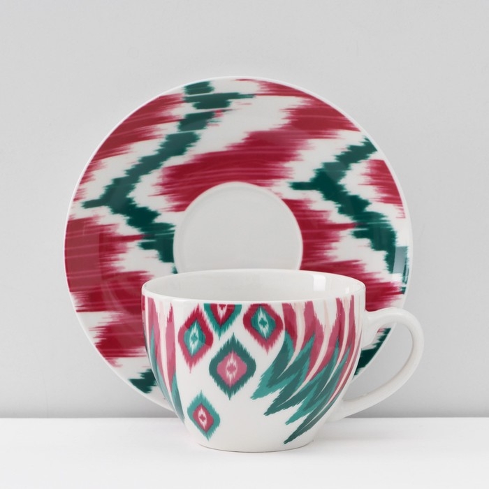 Сервиз фарфоровый чайный Доляна Askım, 12 предметов: 6 чашек 250 мл, 6 блюдец d=15 см ㅤ Сервиз фарфоровый чайный Доляна Askım, 12 предметов: 6 чашек 250 мл, 6 блюдец d=15 см ㅤ