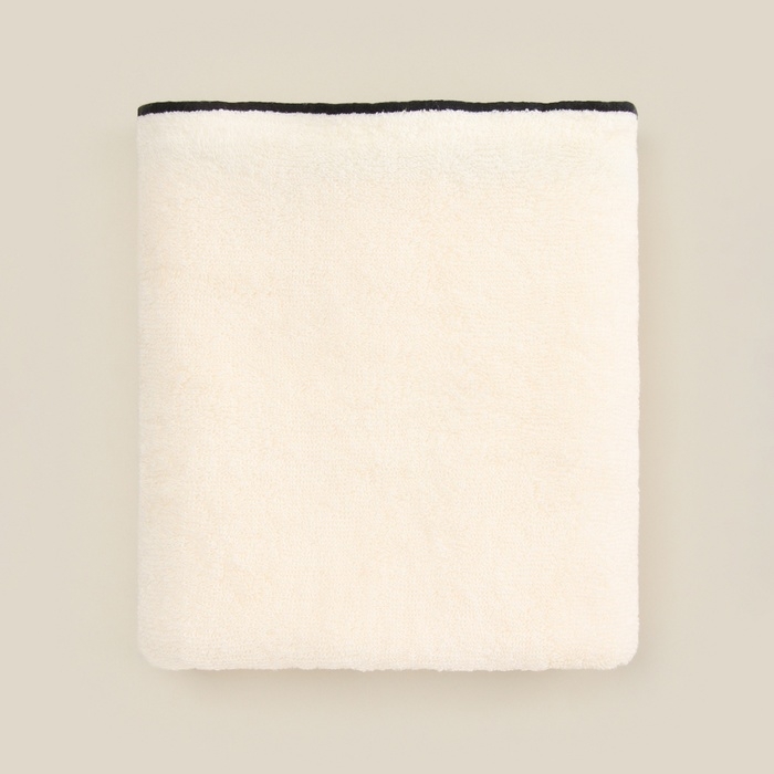 Полотенце махровое SL HOME: Black Frame Полотенце махровое SL HOME: Black Frame "Айвори" 50х90 см, 100% хлопок, 470 г/м2