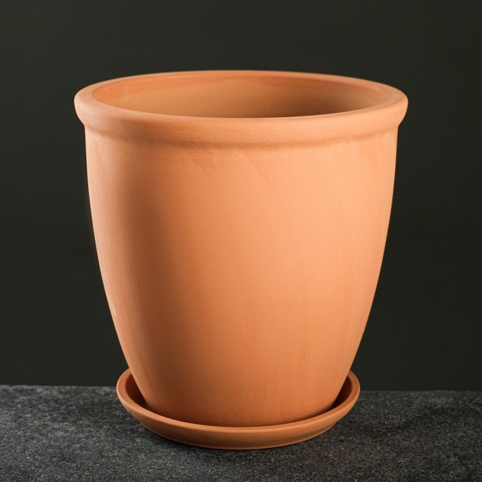Горшок цветочный Терра №4 3,4 л, терракот Горшок цветочный Терра №4 3,4 л, терракот