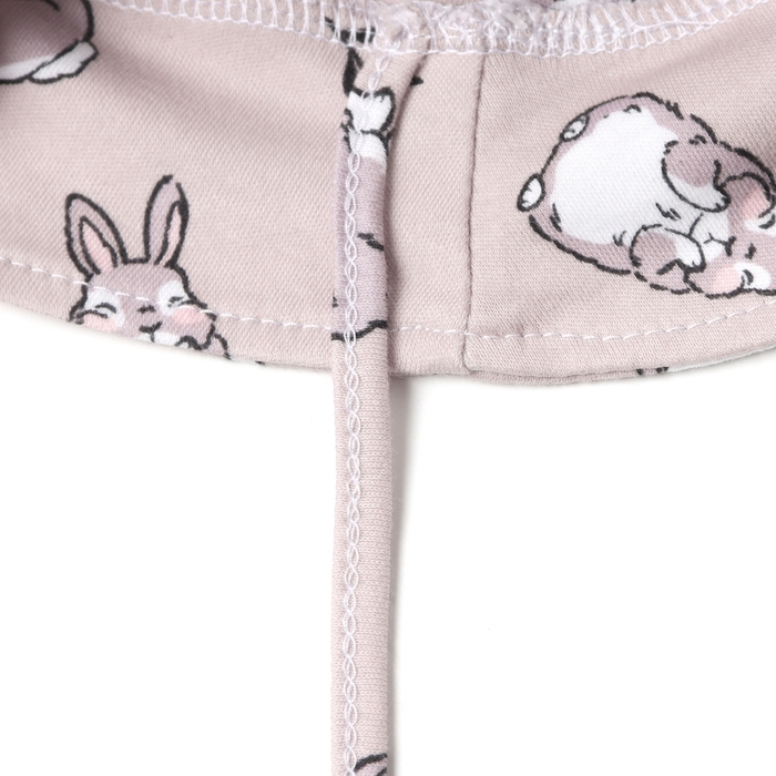 Чепчик (панамка) Крошка Я Чепчик (панамка) Крошка Я "Зайчик", серый, р.48