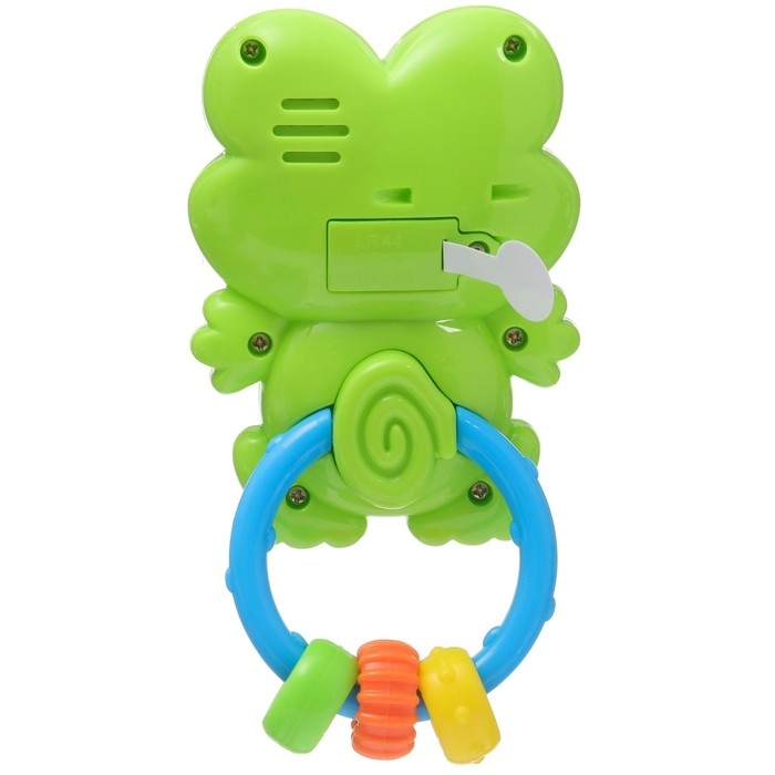 Музыкальная погремушка «Лягушка», светится, Крошка Я Музыкальная погремушка «Лягушка», светится, Крошка Я