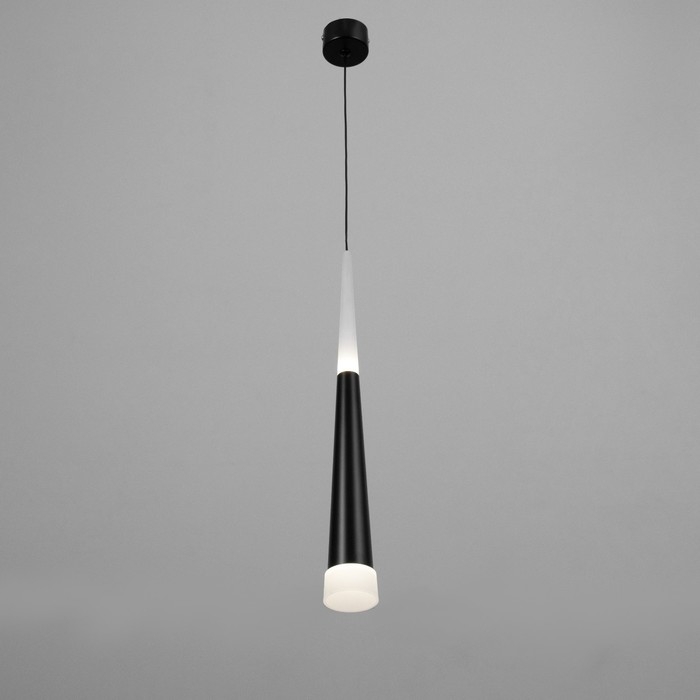 Светильник BayerLux Подвес "Амадеус" LED 6Вт 4000К черный 5,3х5,3х43-243см