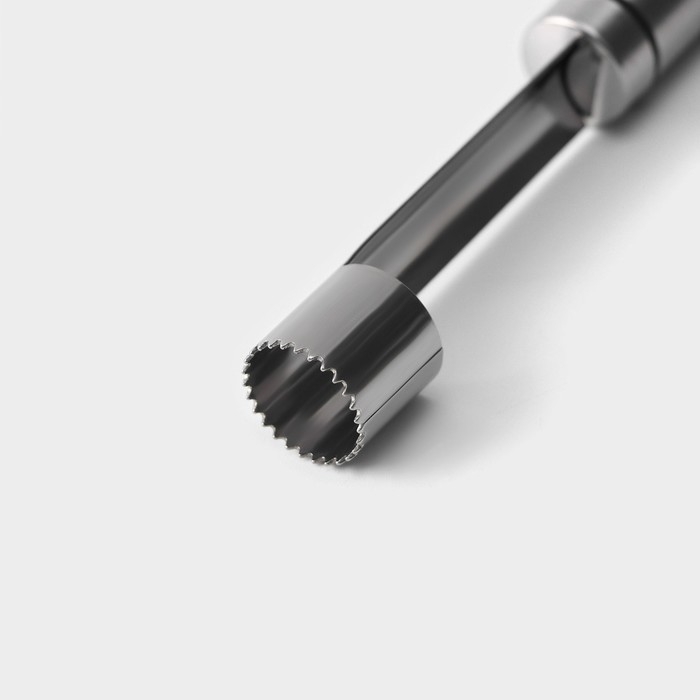 Нож для сердевины сердцевины Magistro Solid, 20,5×2 см, цвет серебристый Нож для сердевины сердцевины Magistro Solid, 20,5×2 см, цвет серебристый