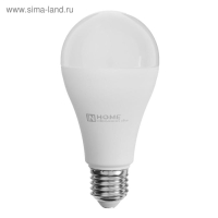 Лампа светодиодная IN HOME LED-A65-VC, Е27, 25 Вт, 230 В, 4000 К, 2250 Лм