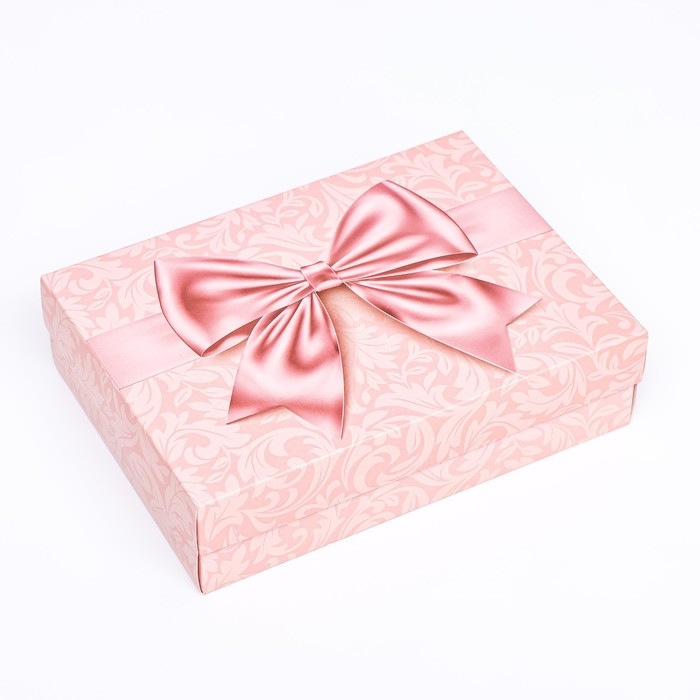Подарочная складная коробка, упаковка, Подарочная складная коробка, упаковка, "Нежность" 21 х 15 х 5,7 см