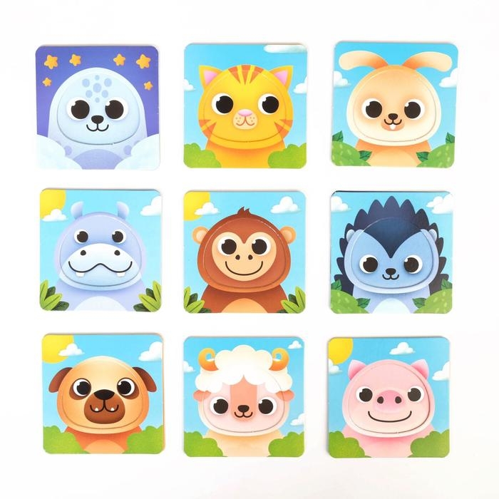 Развивающий набор «Где чья мордочка?», 3+ Развивающий набор «Где чья мордочка?», 3+