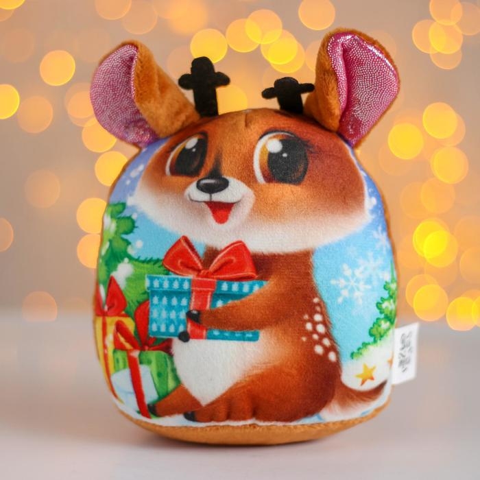 Мягкая игрушка «Новый Год», 15, олень Мягкая игрушка «Новый Год», 15, олень