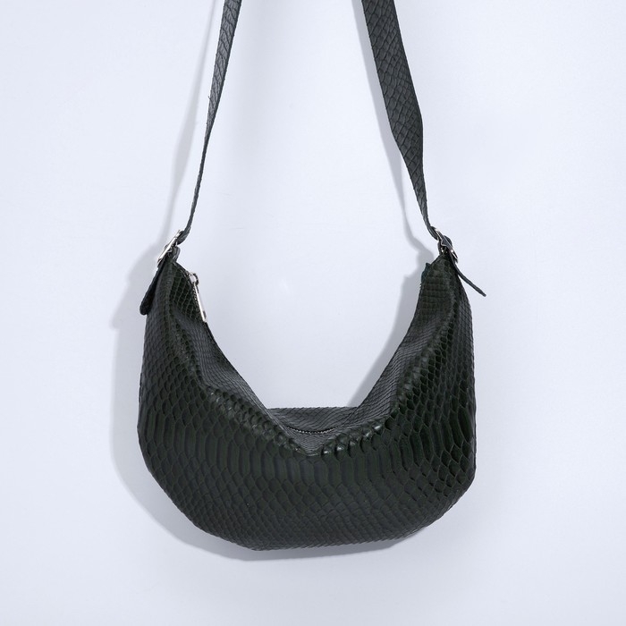 Сумка женская через плечо TEXTURA, маленький размер, цвет зелёный Сумка женская через плечо TEXTURA, маленький размер, цвет зелёный