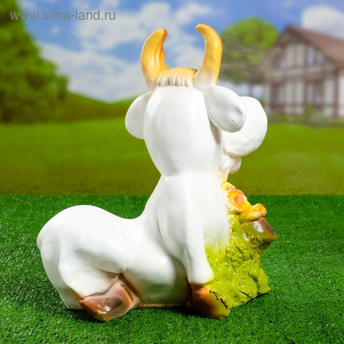 Садовая фигура  Садовая фигура "Корова веселая" 34х30см