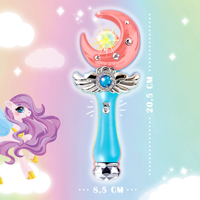 Музыкальная игрушка «Волшебая палочка», звук, свет Музыкальная игрушка «Волшебая палочка», звук, свет