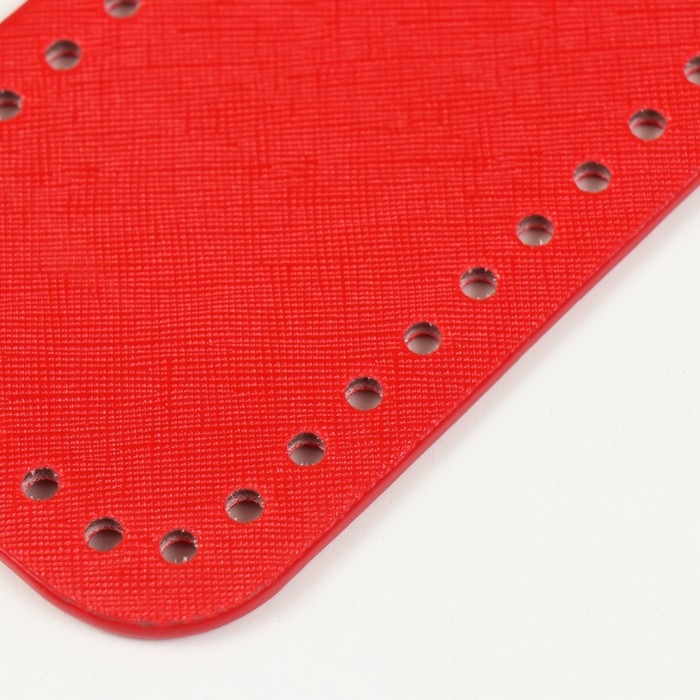 Основа для вязаных изделий кожзам Основа для вязаных изделий кожзам "Прямоугольная" МИКС 8х18 см