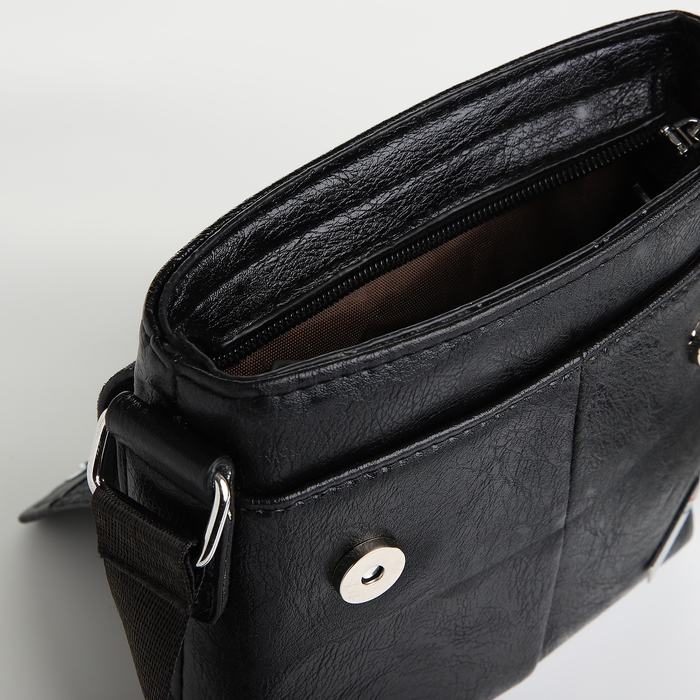 Сумка мужская, цвет чёрный Сумка мужская, цвет чёрный