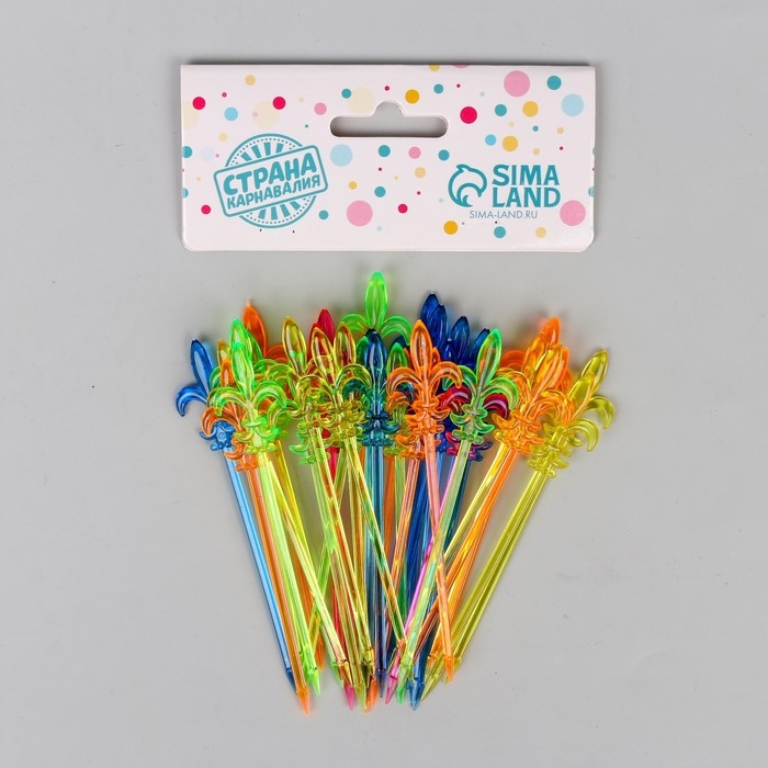 Шпажки для канапе «Лилия», набор 50 шт. Шпажки для канапе «Лилия», набор 50 шт.