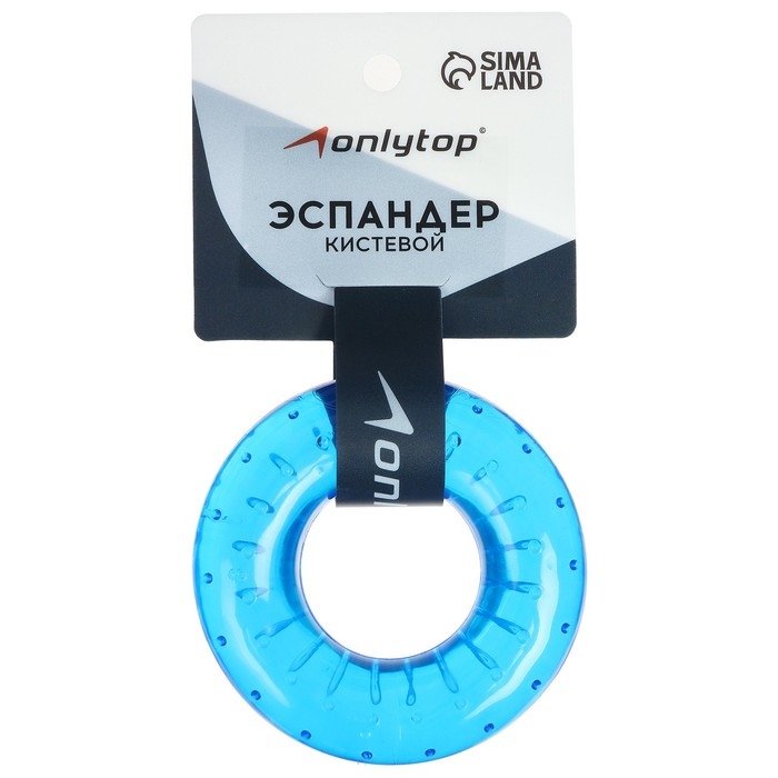 Эспандер кистевой ONLYTOP, массажный, 30 кг Эспандер кистевой ONLYTOP, массажный, 30 кг