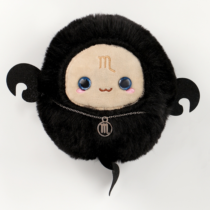 Мягкая игрушка — Зодиак «Создай своё украшение. Скорпион», с кулоном Мягкая игрушка — Зодиак «Создай своё украшение. Скорпион», с кулоном