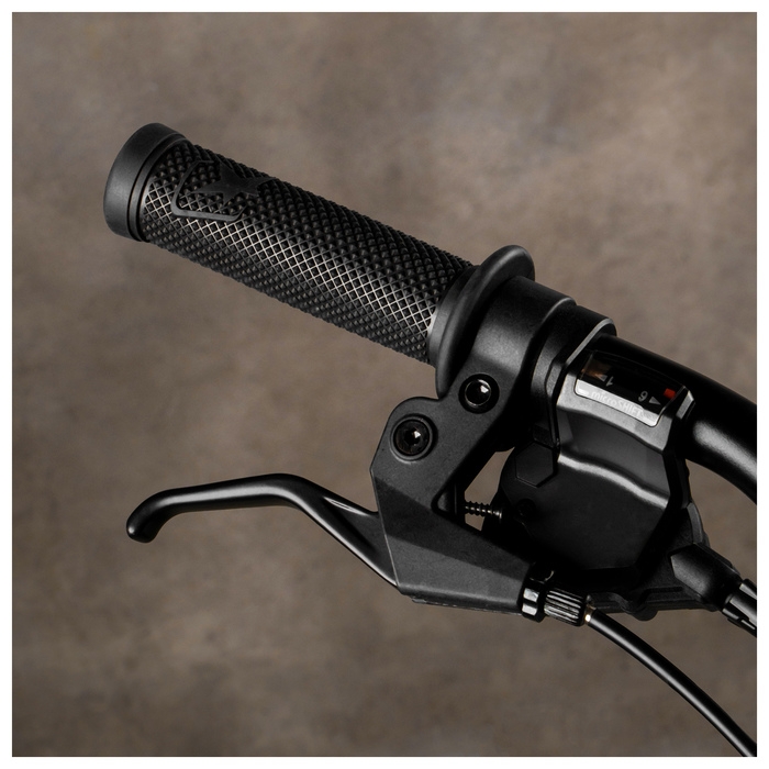 Грипсы 120 мм, внутренний диаметр 24 мм, цвет чёрный Грипсы 120 мм, внутренний диаметр 24 мм, цвет чёрный